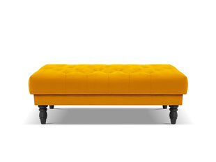 Пуф Windsor & Co Juno, 126x75x42 см, желтый/черный цвет цена и информация | Кресла-мешки и пуфы | hansapost.ee