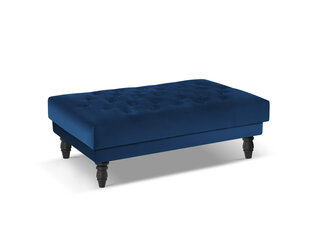Пуф Windsor & Co Juno, 126x75x42 см, синий/черный цвет цена и информация | Кресла-мешки и пуфы | hansapost.ee