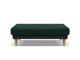 Пуф Windsor & Co Juno, 126x75x42 см, зеленый/золотой цвет цена и информация | Кресла-мешки и пуфы | hansapost.ee