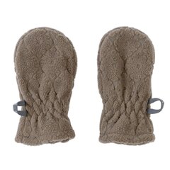 Перчатки детские Lodger Mittens Folklore Fleece Buffalo, коричневый цвет цена и информация | Шапочки для новорожденных, перчатки, шарфики | hansapost.ee