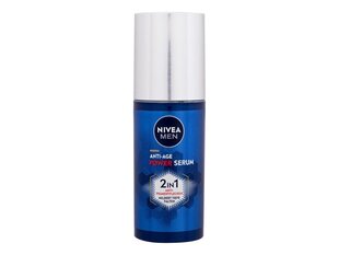 Pinguldav ja sära andev näoseerum Nivea Men Power Anti-Age 2in1 meestele, 30 ml price and information | Näoõlid, ampullid ja seerumid | hansapost.ee