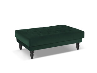 Пуф Windsor & Co Juno, 126x75x42 см, зеленый/черный цвет цена и информация | Кресла-мешки и пуфы | hansapost.ee