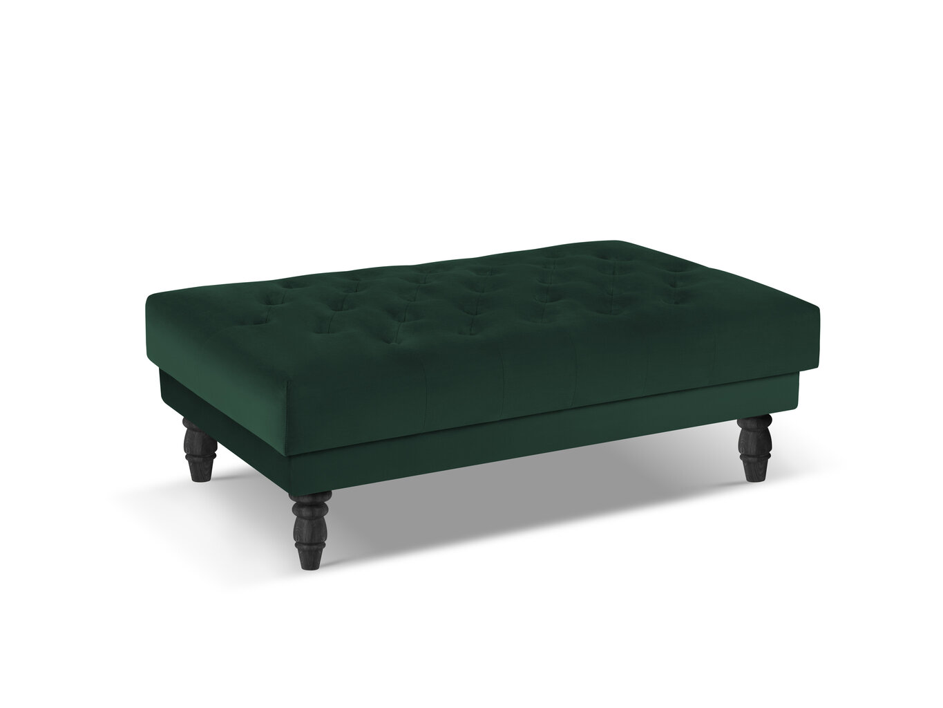 Tumba Windsor & Co Juno, 126x75x42 cm, roheline/must цена и информация | Kott-toolid, tumbad, järid | hansapost.ee