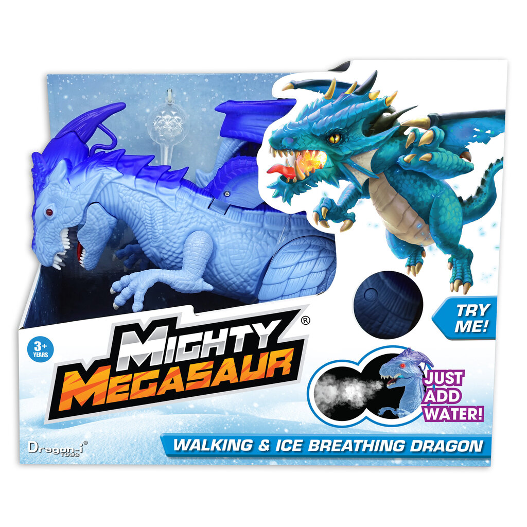 Külmaga täidetud dinosaurus Dragon Megasaur Mighty, 80074 hind ja info | Mänguasjad poistele | hansapost.ee