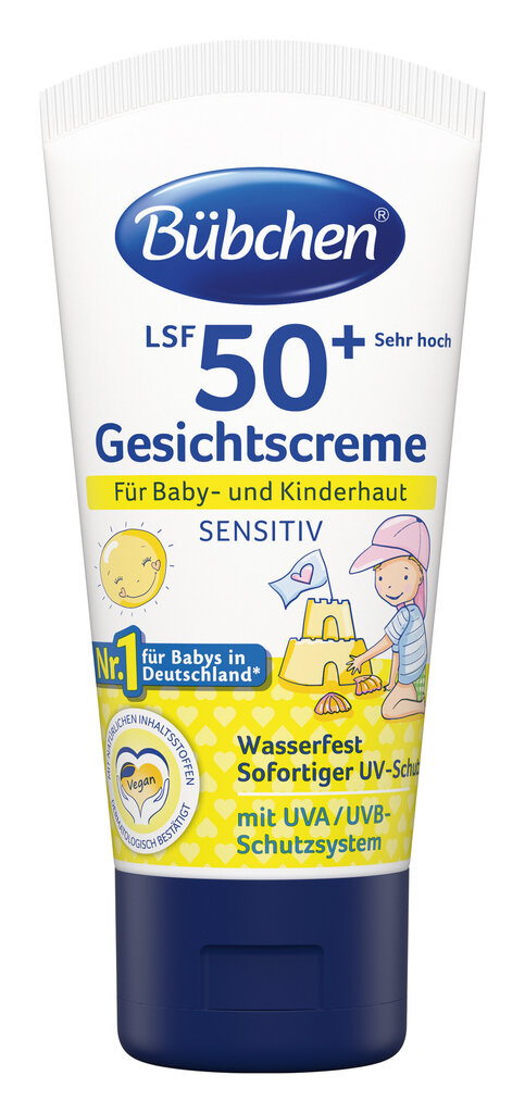 Päikesekaitsekreem lastele Bubchen SPF50+ 50 ml hind ja info | Päikesekaitse ja päevitusjärgsed kreemid | hansapost.ee