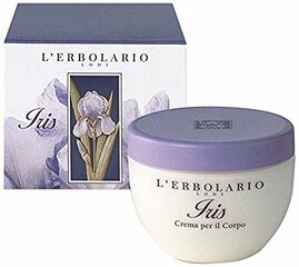 Lõhnastatud kehakreem L'Erbolario Iris 300 ml hind ja info | Kehakreemid, kehaõlid ja losjoonid | hansapost.ee