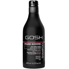 Питательный шампунь Gosh Vitamin Booster 450 мл цена и информация | GOSH Уход за волосами | hansapost.ee