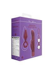 Sekstoodete komplekt temale Dark Cherry, 3 tk, punane price and information | A set of sex toys | hansapost.ee