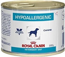 Royal Canin allergilistele koertele Hypoallergenic, 200 g hind ja info | Koerakonservid | hansapost.ee