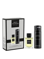 Kinkekomplekt David Beckham Instinct meestele: parfüümvesi Edp, 50 ml + deodorant, 150 ml hind ja info | Parfüümid meestele | hansapost.ee