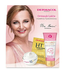 Komplekt Dermacol 3D Hyaluron Therapy II: puhastuskreem 100 ml + päevakreem 50 ml + näomask 15 ml hind ja info | Dermacol Näohooldus | hansapost.ee