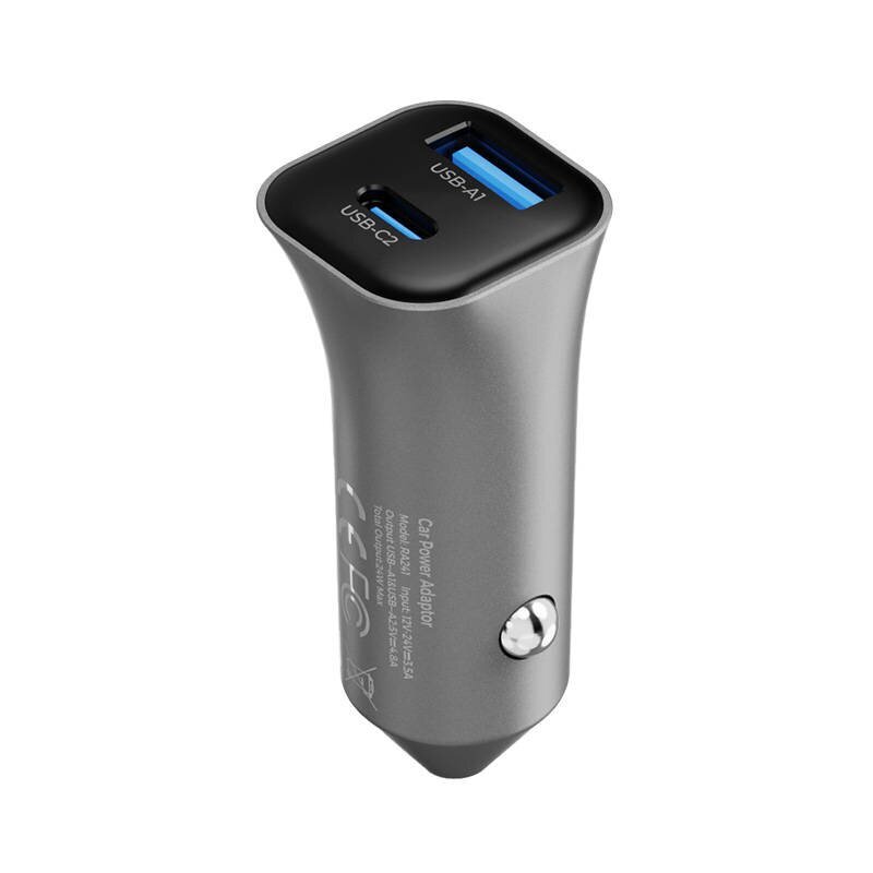 Auto laadija 38W Ricomm RA381 1xUSB-A, 1xUSB-C цена и информация | Laadijad mobiiltelefonidele | hansapost.ee