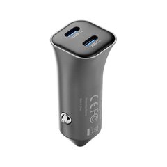 Auto laadija 40W Ricomm RA401 2xUSB-C hind ja info | Laadijad mobiiltelefonidele | hansapost.ee