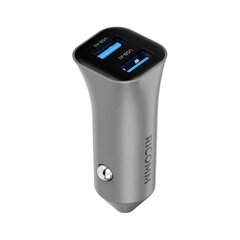 Car Charger 24W Ricomm RA241 2xUSB-A цена и информация | Зарядные устройства для телефонов | hansapost.ee