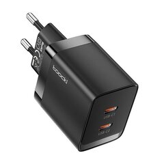 Toocki Charger laadija 2C GaN 40W must hind ja info | Laadijad mobiiltelefonidele | hansapost.ee