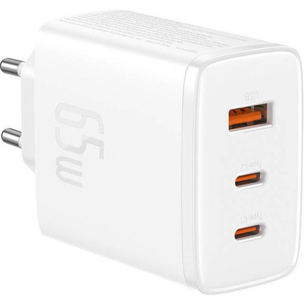 Baseus seinalaadija OS-Cube Pro 2xUSB-C + USB, 65W цена и информация | Laadijad mobiiltelefonidele | hansapost.ee