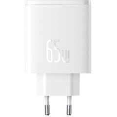 Baseus seinalaadija OS-Cube Pro 2xUSB-C + USB, 65W hind ja info | Laadijad mobiiltelefonidele | hansapost.ee