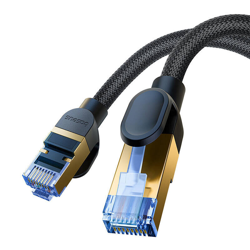 Baseus võrgukaabel Braided cat.7 Ethernet RJ45, 10Gbps, 20m цена и информация | Juhtmed ja kaablid | hansapost.ee