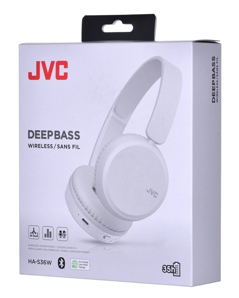 JVC HAS-36W, valge hind ja info | Kõrvaklapid | hansapost.ee