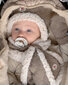 Laste sall Lodger Folklore Fleece, pruun hind ja info | Beebimütsid, sallid, kindad | hansapost.ee