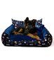 Koera magamisase GoGift Crown, erinevad suurused, sinine цена и информация | Pesad, asemed | hansapost.ee