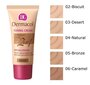 Kompaktpuuder Dermacol Toning Cream 2in1 30 ml, Biscuit цена и информация | Jumestuskreemid ja puudrid | hansapost.ee