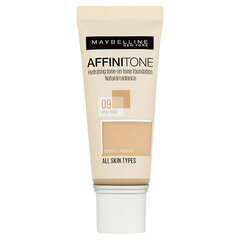 Jumestuskreem Maybelline Affinitone Foundation Light Porcelain No.02, 30 ml цена и информация | Пудры, базы под макияж | hansapost.ee