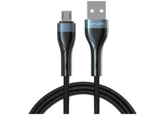 Кабель USB-A на Micro PremiumCord 10 Вт, 1 м., черный цвет цена и информация | Кабели и провода | hansapost.ee