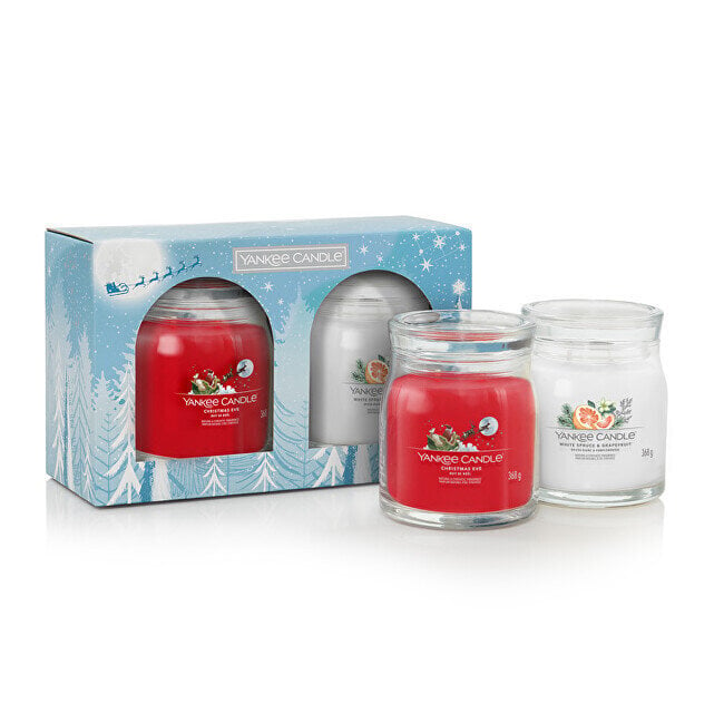 Aromaatsete küünalde komplekt Yankee Candles Signature, 2-osaline hind ja info | Küünlad, küünlajalad | hansapost.ee