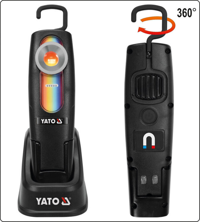 Yato lamp 5W, värvide võtmiseks hind ja info | Taskulambid, pealambid ja prožektorid | hansapost.ee