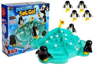 Lauamäng Penguins Set Go hind ja info | Mänguasjad poistele | hansapost.ee