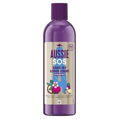 Pikkadele ja kahjustatud juuste šampoon SOS Save My Lengths цена и информация | Aussie Уход за волосами | hansapost.ee
