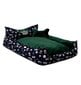 Koera magamisase GoGift Crown, erinevad suurused, roheline цена и информация | Pesad, asemed | hansapost.ee