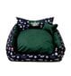 Koera magamisase GoGift Crown, erinevad suurused, roheline hind ja info | Pesad, asemed | hansapost.ee