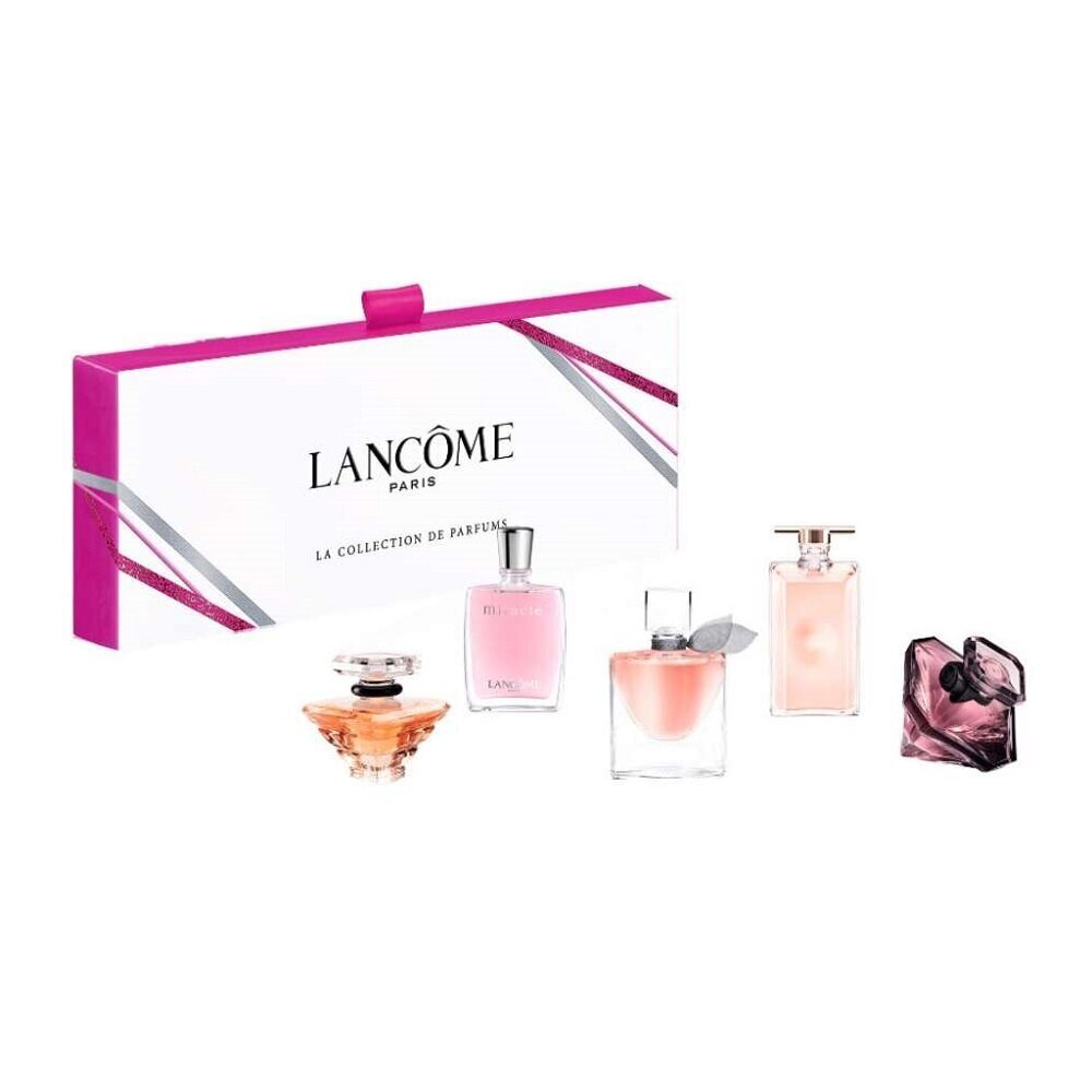 Komplekt Lancôme naistele: parfüümveed Idôle EDP 5ml + La Vie Est Belle EDP 4ml + Tresor EDP 7,5ml + La Nuit Tresor EDP 5ml + Miracle EDP 5ml цена и информация | Parfüümid naistele | hansapost.ee