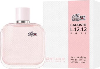 Tualettvesi Lacoste Eau De Lacoste L 12,12 Eaux Fraiches Pour Elle, 100ml hind ja info | Parfüümid naistele | hansapost.ee