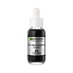 Seerum naha ebatäiuslikkuse vastu AHA + BHA Charcoal, 30 ml hind ja info | Näoõlid, ampullid ja seerumid | hansapost.ee