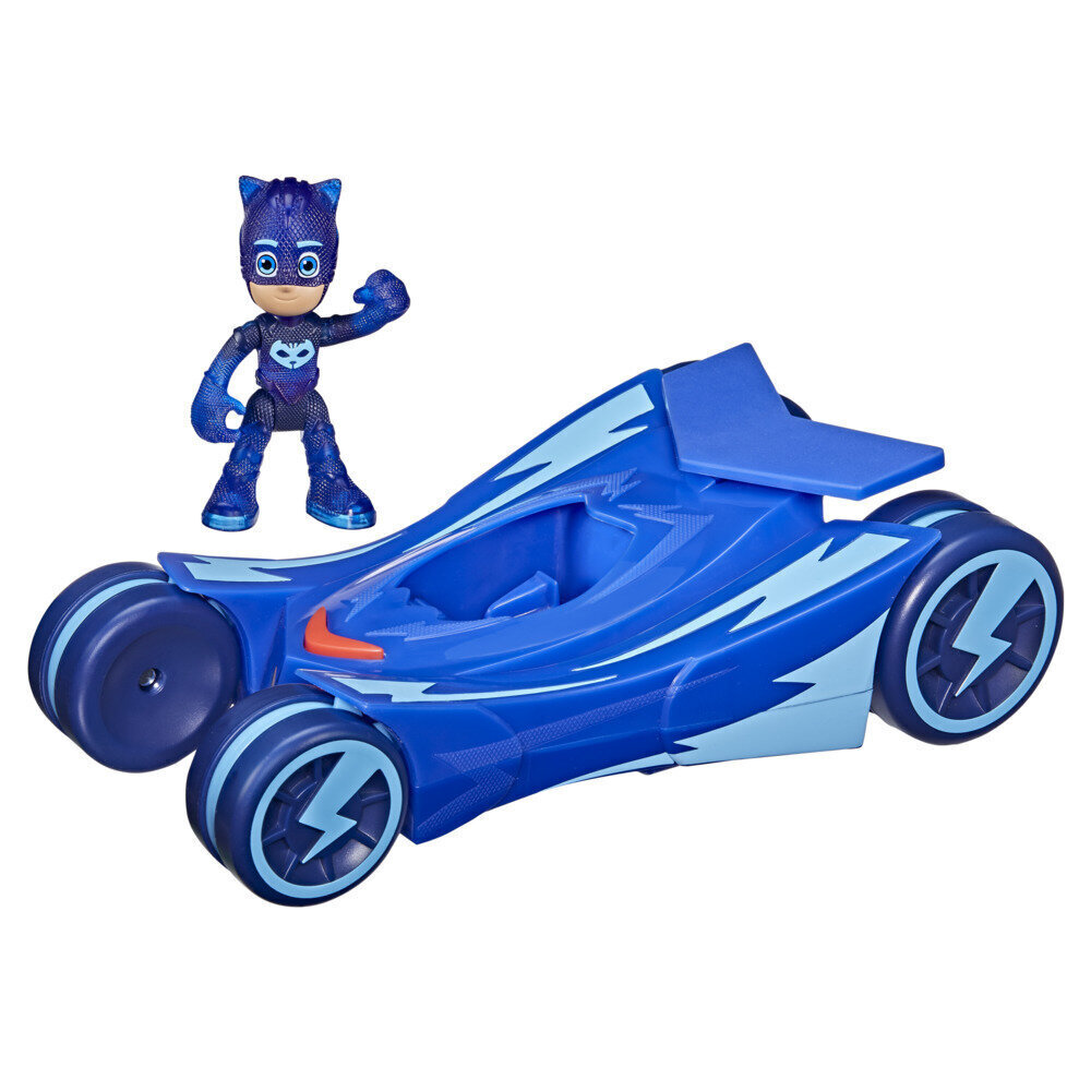 Светящаяся машинка и фигурка персонажа из Героев в масках Pj Masks цена |  hansapost.ee