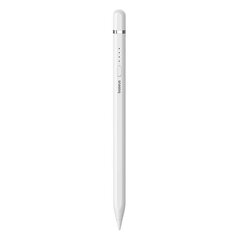 Active, multifunctional stylus Baseus Smooth Writing Series with wireless charging, USB-C (White) цена и информация | Аксессуары для планшетов, электронных книг | hansapost.ee