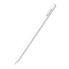 Active, multifunctional stylus Baseus Smooth Writing Series with wireless charging, USB-C (White) цена и информация | Аксессуары для планшетов, электронных книг | hansapost.ee