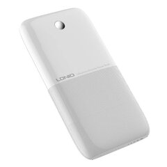 LDNIO PR1009 Powerbank 2 USB (white) + MicroUSB Cable цена и информация | Зарядные устройства для телефонов | hansapost.ee