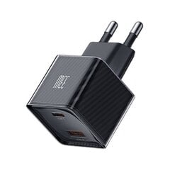 MCDODO KIIRE TELEFONI LAADIJA TOITEADAPTER 2X USB USB-C 33W GAN MUST hind ja info | Laadijad mobiiltelefonidele | hansapost.ee