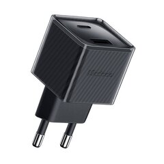 MCDODO KIIRE TELEFONI LAADIJA TOITEADAPTER 2X USB USB-C 33W GAN MUST hind ja info | Laadijad mobiiltelefonidele | hansapost.ee