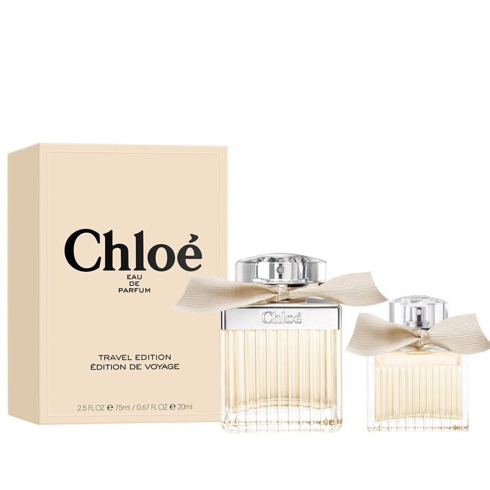 Komplekt Chloé naistele: parfüümvesi EDP 75 ml + 20 ml hind ja info | Parfüümid naistele | hansapost.ee