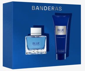 Kinkekomplekt Antonio Banderas Blue Seduction meestele: tualettvesi EDT, 50 ml + raseerimisjärgne palsam, 75 ml hind ja info | Parfüümid meestele | hansapost.ee