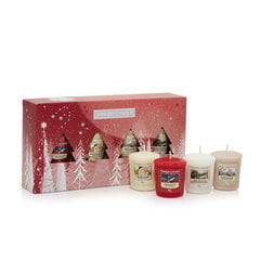 Набор ароматических свечей Yankee Candle Christmas, 4 шт. цена и информация | Свечи, подсвечники | hansapost.ee