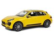 Auto Porsche Macan Turbo Rastar koos kaugjuhtimispuldiga 1:14, kollane hind ja info | Mänguasjad poistele | hansapost.ee