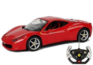 Автомобиль Ferrari Italia Rastar с пультом дистанционного управления 1:14, красный цена и информация | Игрушки для мальчиков | hansapost.ee