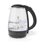 Nedis KAWK330EGS Electric Glass Kettle 1.7 l hind ja info | Veekeetjad | hansapost.ee