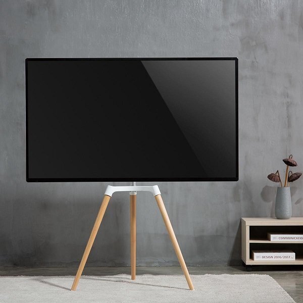 Nedis TVSM7060WT TV display 50"- 65" up to 35kg "Scandinavian design" цена и информация | Teleri seinakinnitused ja hoidjad | hansapost.ee